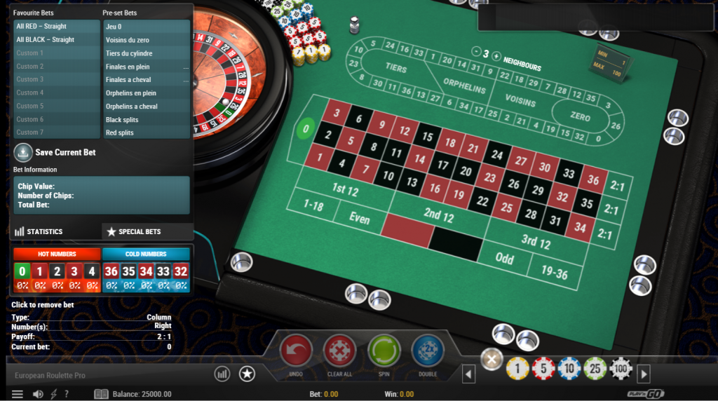 European Roulette Pro 