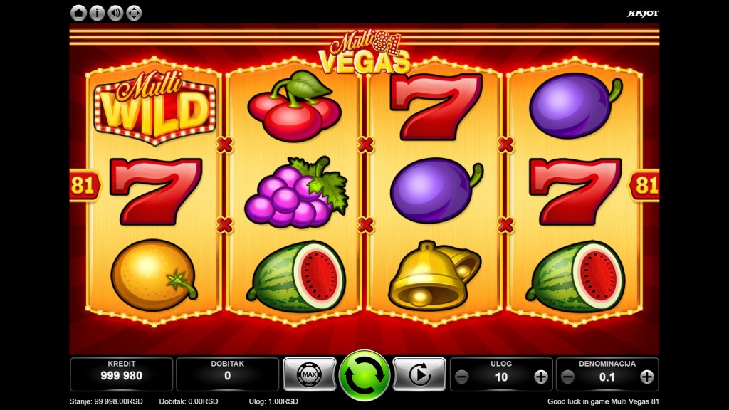 Multi Vegas 81 - Slot Igre