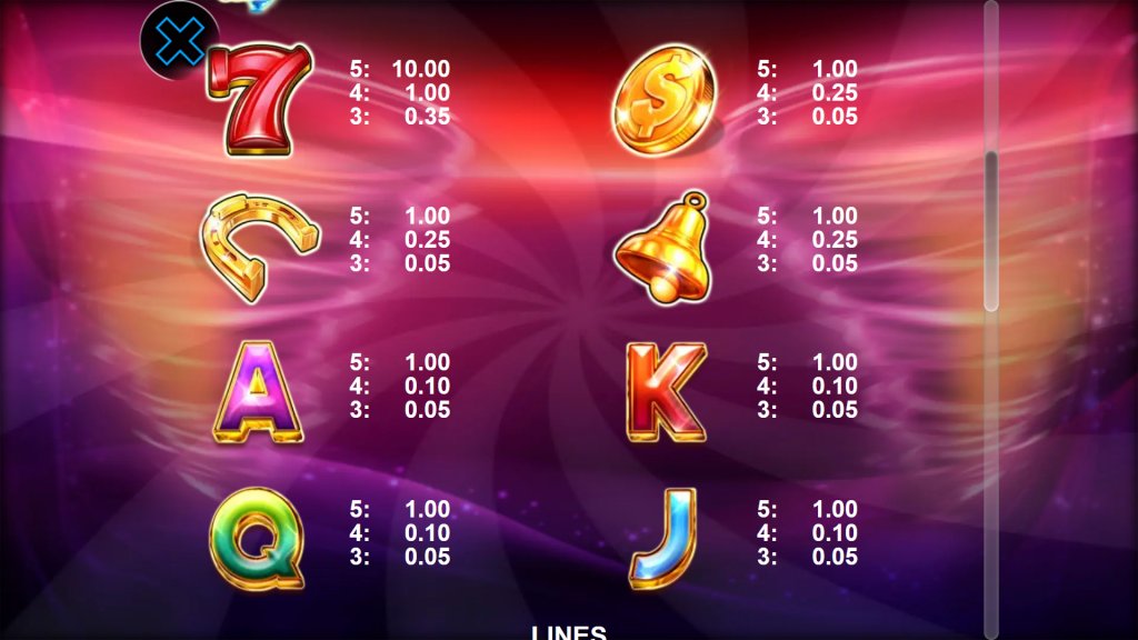 Win Storm Slot Simboli