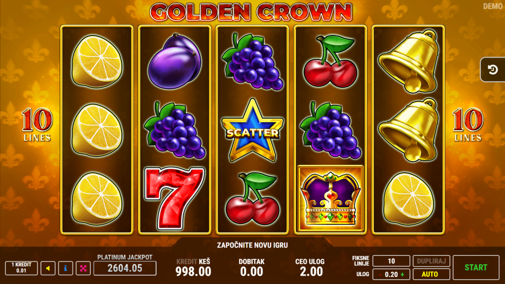 Golden Crown Slot Game