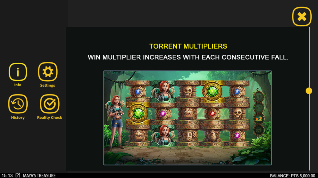 Maya's Treasure Slot Torrent Multipliers