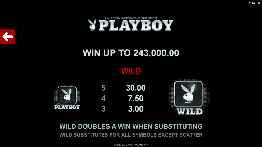 Playboy Wild Simbol