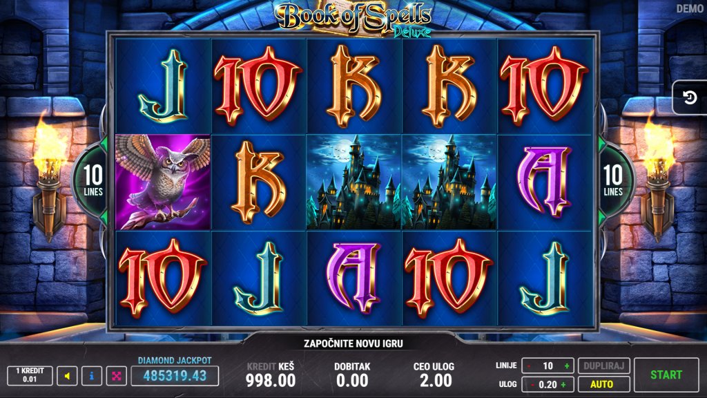 Book of Spells Deluxe Slot