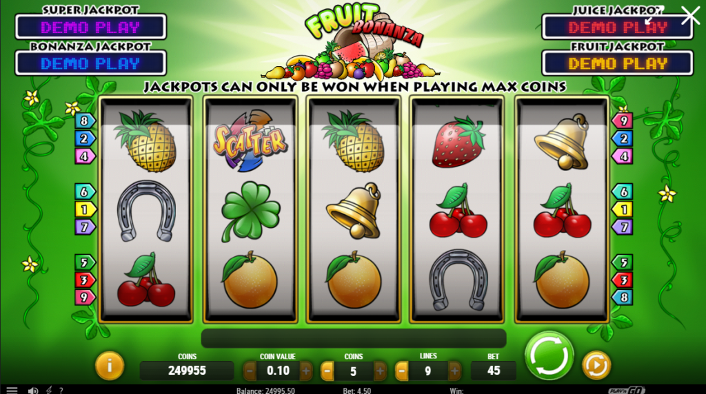 Fruit Bonanza Slot