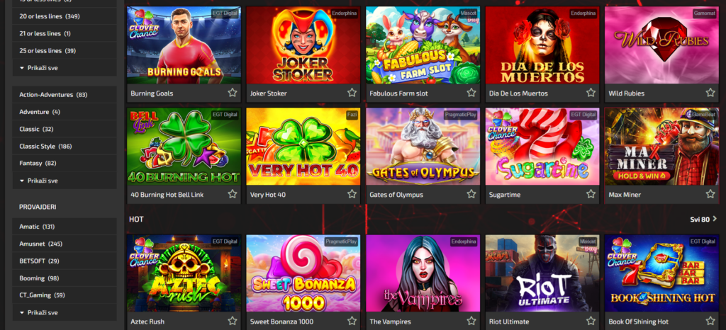 Star Bet Casino Slot Games