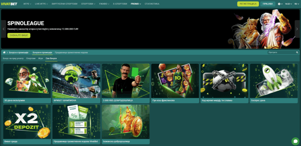 Vivatbet kazino – promocije